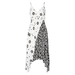 Fifteen Twenty Black White Floral Mixed Print Cami Dress M As Is